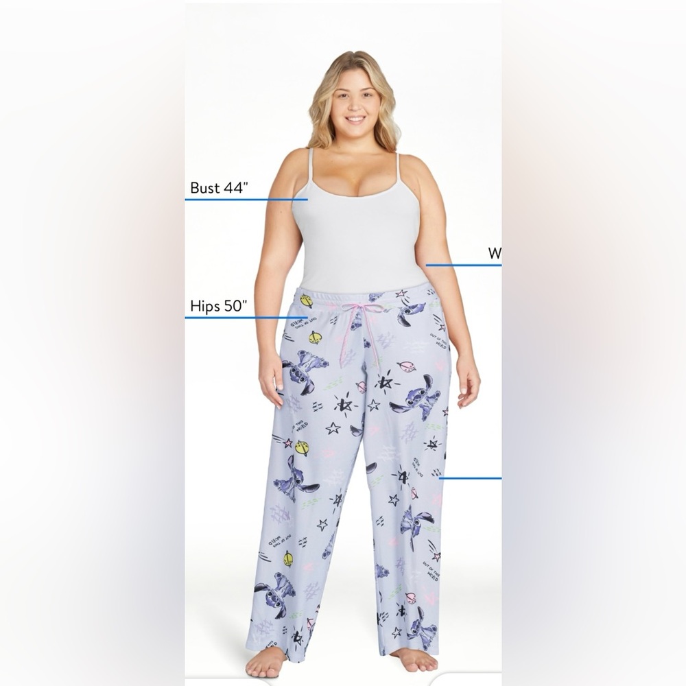 NWOT Plus Disney LILO & Stitch Out of this world soft pajama pant